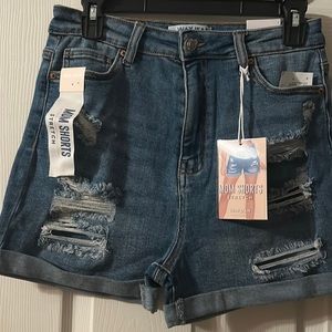 Wax Jean shorts